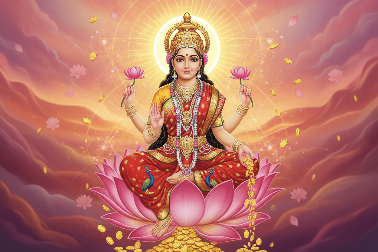 Goddess Lakshmi Abundance Blessing 