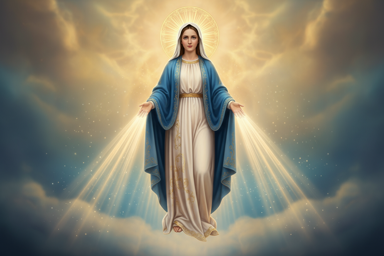 Mother Mary Blessing
