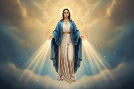 Mother Mary Blessing