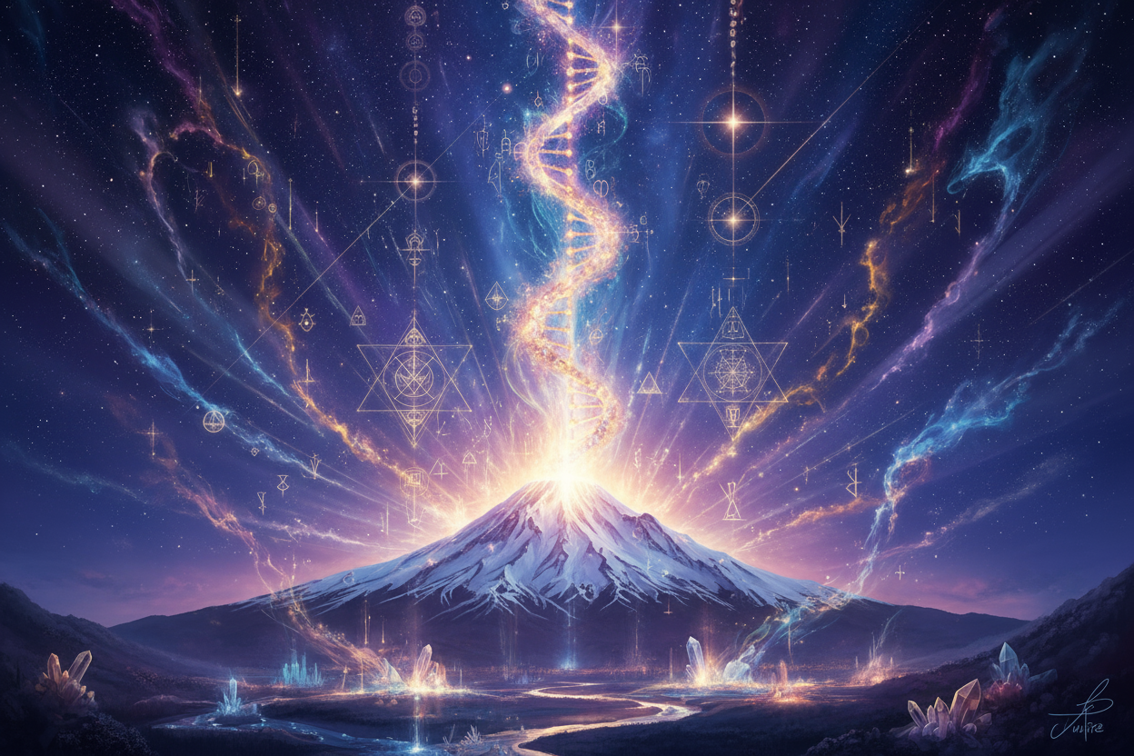 Mount Shasta DNA Activation